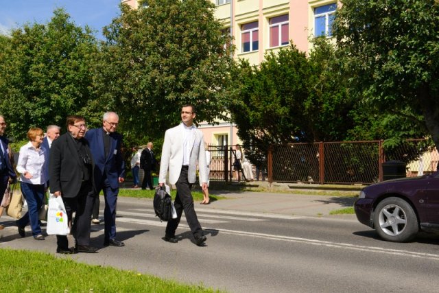 Przemarsz uczestników Jubileuszu 100-lecia Jagiełły